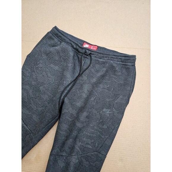 Nike Tech Fleece Jacquard Pants 863515-466 Grey Camo Print Rare Size XL - Picture 5 of 16
